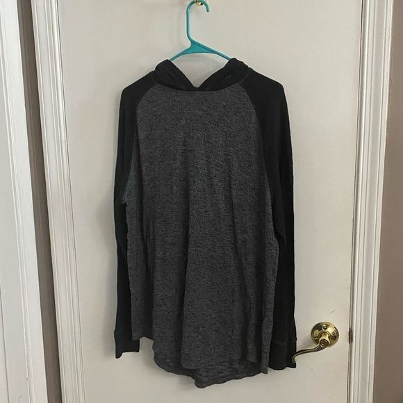 Express Tops - Express Long Sleeve Knit Hoodie